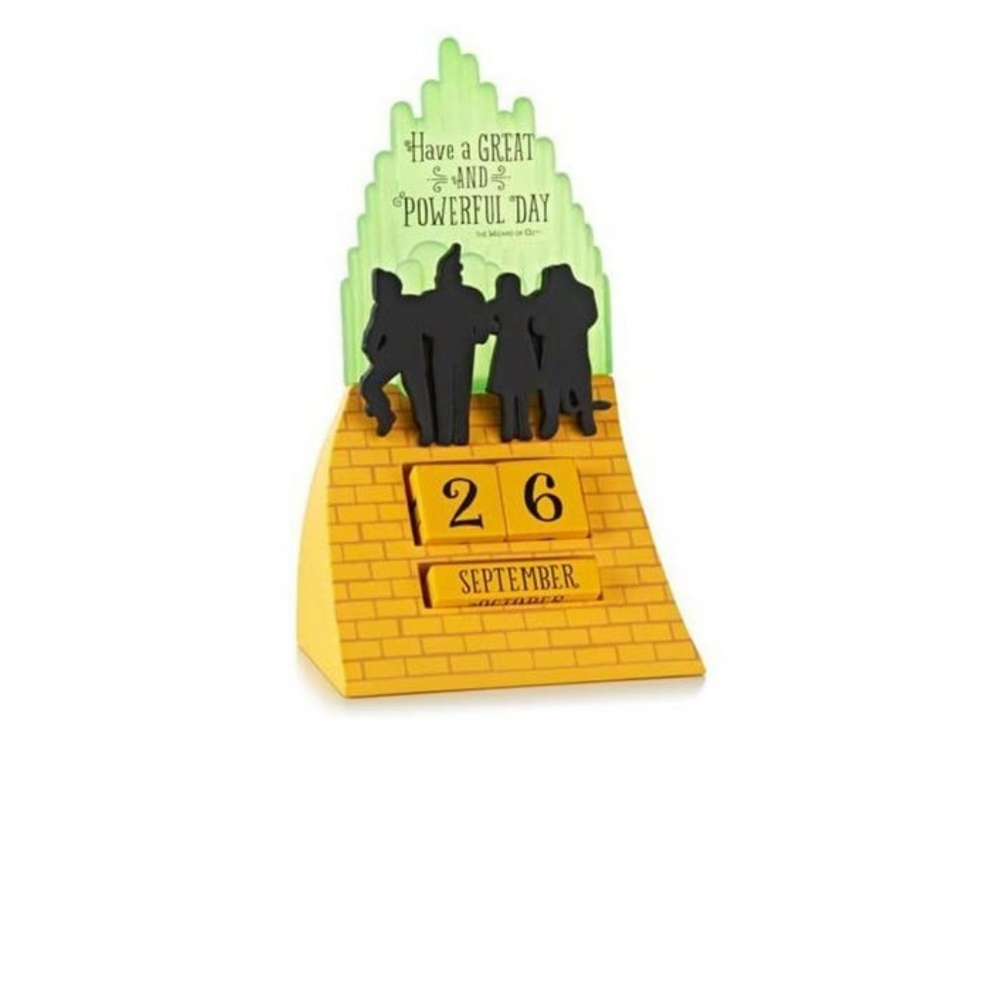 NEW Hallmark Wizard Of Oz Perpetual Calendar
